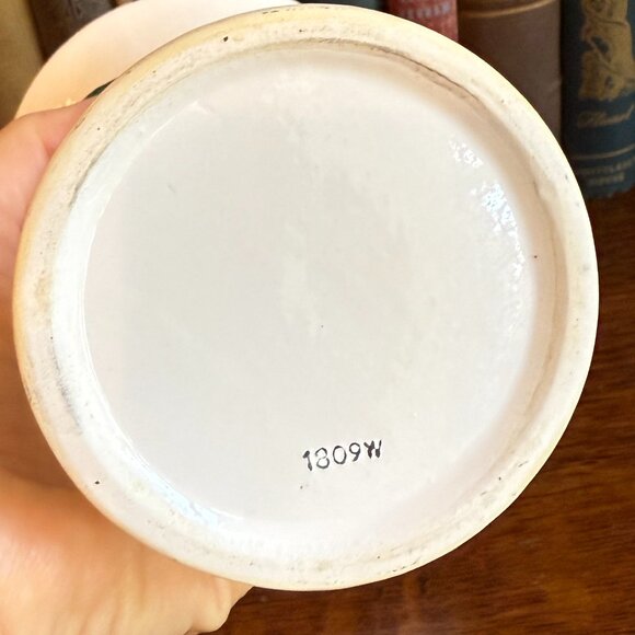 Vintage White Urn Vase - Picture 12 of 15